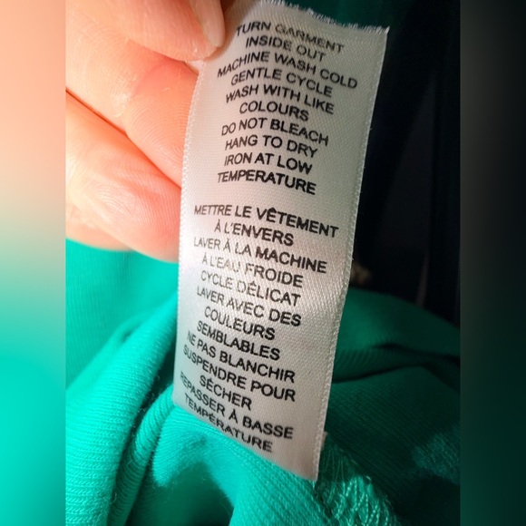 CLEO brand new cotton Teal Ruffle Tie-Front Sleeveless turquoise Tank size med - Picture 6 of 6